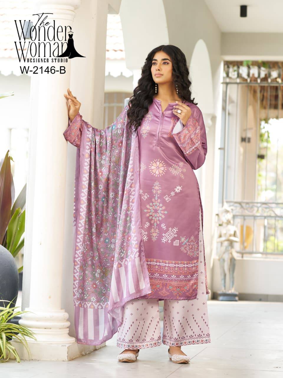  2146 COLOURS By The Wonder Woman Beautiful Festive Suits Colorful Stylish Fancy Casual Wear & Ethnic Wear imported satin Dresses At Wholesale Price 